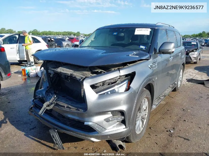 2019 Infiniti Qx80 Luxe VIN: JN8AZ2NE9K9236577 Lot: 42087259