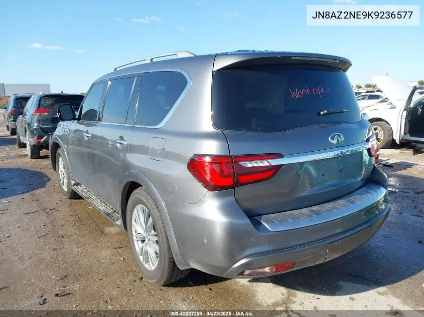 2019 Infiniti Qx80 Luxe VIN: JN8AZ2NE9K9236577 Lot: 42087259