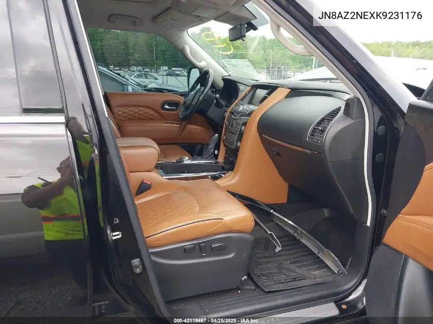 2019 Infiniti Qx80 Luxe VIN: JN8AZ2NEXK9231176 Lot: 42119467