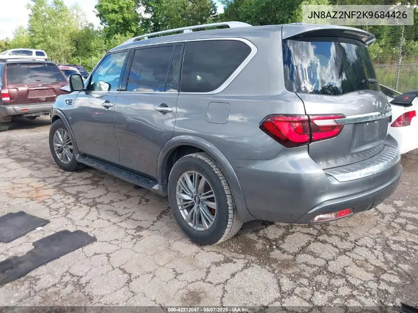 2019 Infiniti Qx80 Luxe VIN: JN8AZ2NF2K9684426 Lot: 42212047