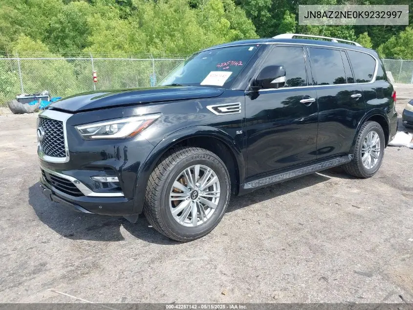 2019 Infiniti Qx80 Luxe VIN: JN8AZ2NE0K9232997 Lot: 42257142