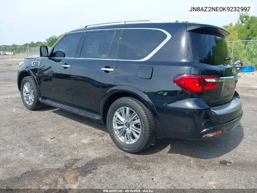 2019 Infiniti Qx80 Luxe VIN: JN8AZ2NE0K9232997 Lot: 42257142