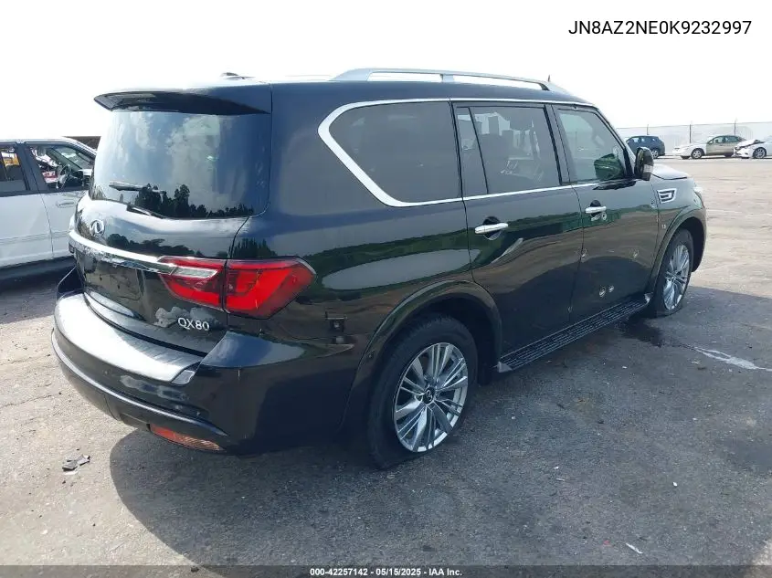 2019 Infiniti Qx80 Luxe VIN: JN8AZ2NE0K9232997 Lot: 42257142