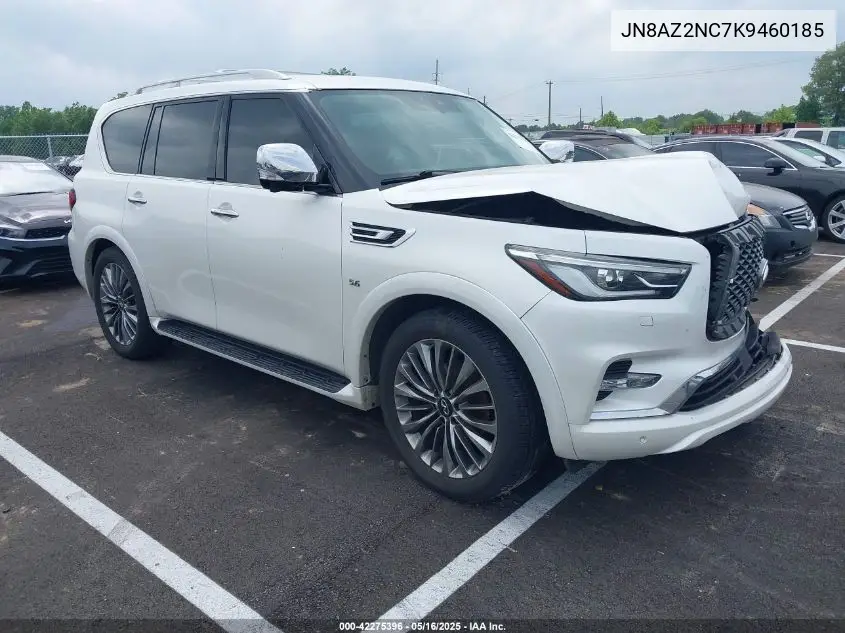2019 Infiniti Qx80 Luxe VIN: JN8AZ2NC7K9460185 Lot: 42275396