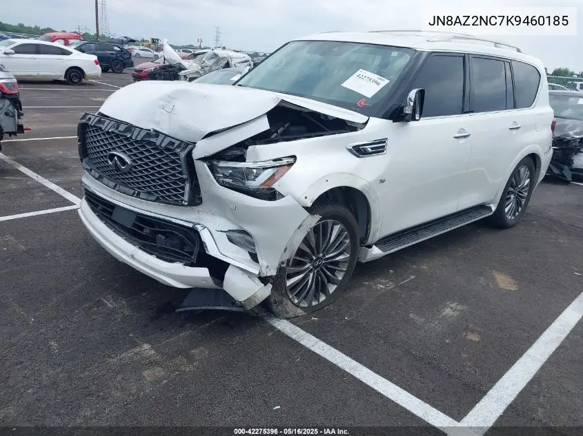 2019 Infiniti Qx80 Luxe VIN: JN8AZ2NC7K9460185 Lot: 42275396