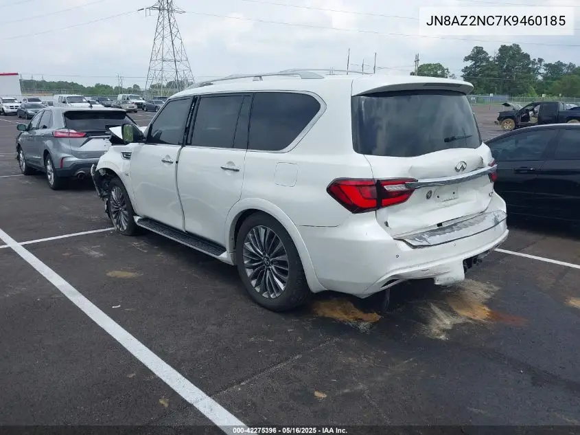 2019 Infiniti Qx80 Luxe VIN: JN8AZ2NC7K9460185 Lot: 42275396