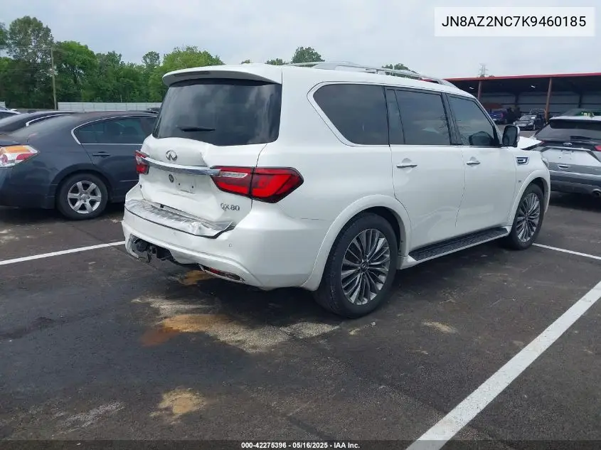 2019 Infiniti Qx80 Luxe VIN: JN8AZ2NC7K9460185 Lot: 42275396