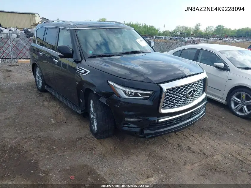 2019 Infiniti Qx80 Luxe VIN: JN8AZ2NE4K9228094 Lot: 42277903