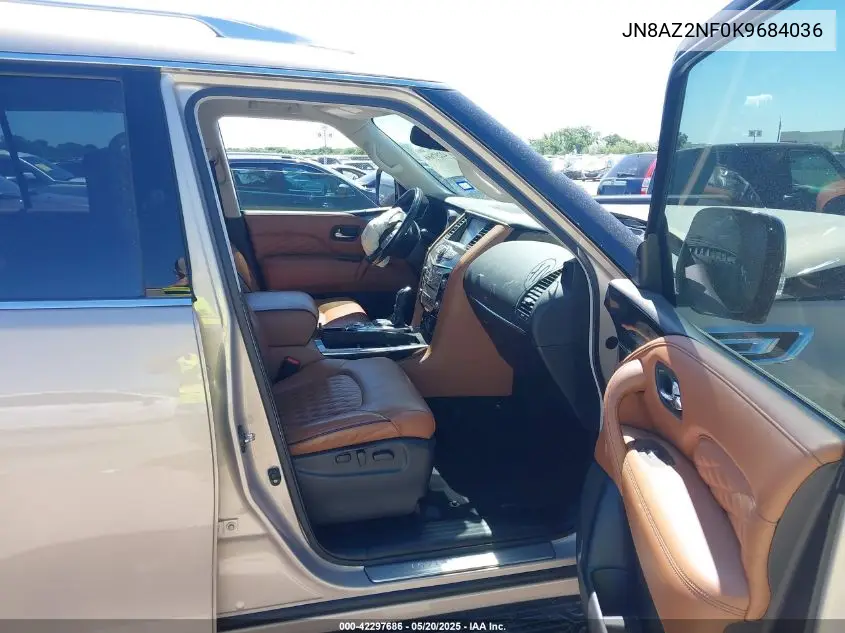 2019 Infiniti Qx80 Luxe VIN: JN8AZ2NF0K9684036 Lot: 42297686