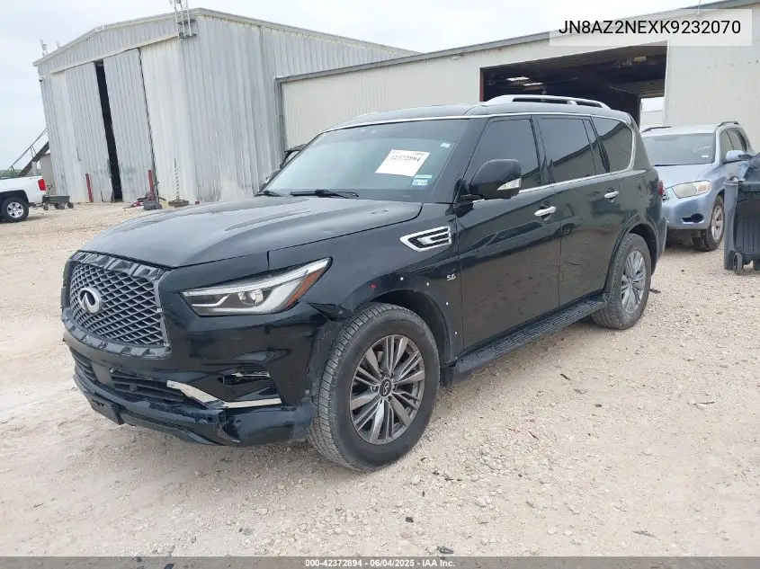 2019 Infiniti Qx80 Luxe VIN: JN8AZ2NEXK9232070 Lot: 42372894