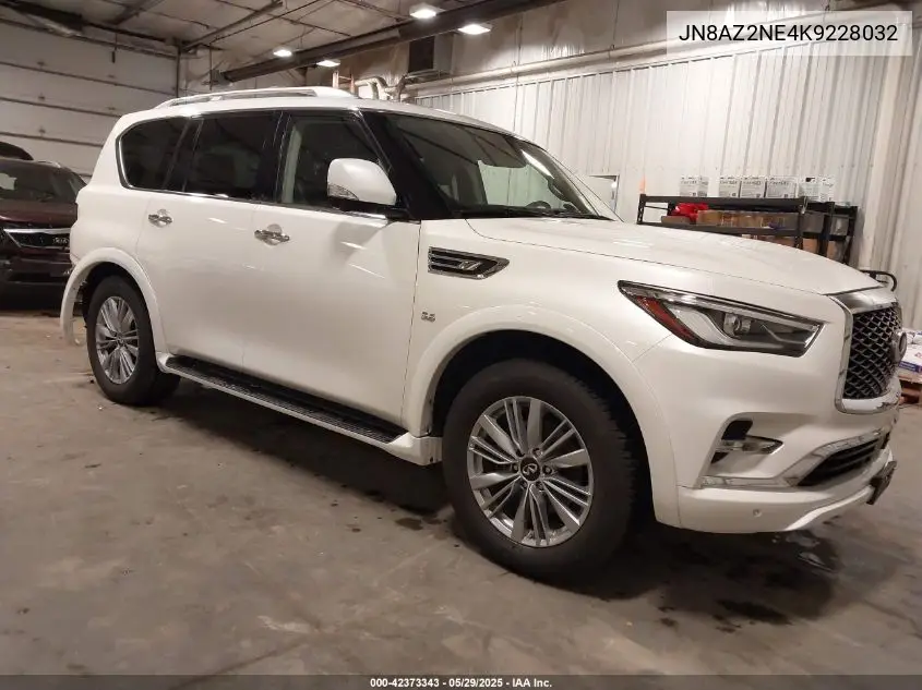 2019 Infiniti Qx80 Luxe VIN: JN8AZ2NE4K9228032 Lot: 42373343