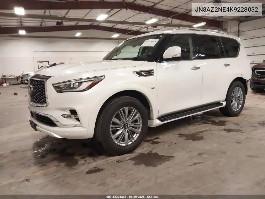 2019 Infiniti Qx80 Luxe VIN: JN8AZ2NE4K9228032 Lot: 42373343