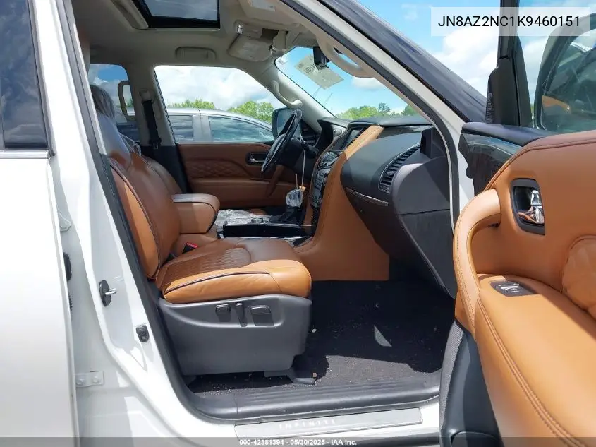 2019 Infiniti Qx80 Luxe VIN: JN8AZ2NC1K9460151 Lot: 42381394
