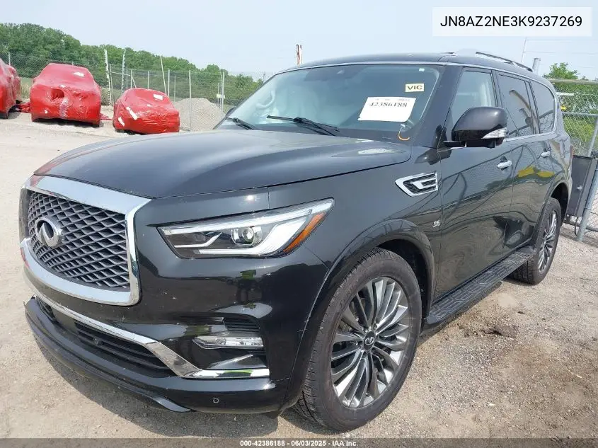 2019 Infiniti Qx80 Luxe VIN: JN8AZ2NE3K9237269 Lot: 42386188