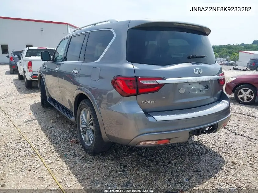 2019 Infiniti Qx80 Luxe VIN: JN8AZ2NE8K9233282 Lot: 42459541