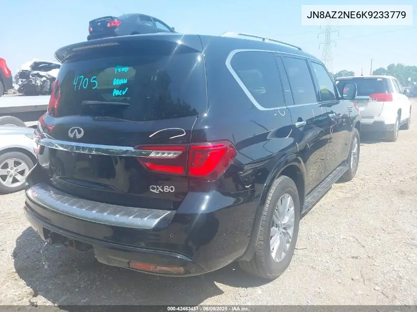 2019 Infiniti Qx80 Luxe VIN: JN8AZ2NE6K9233779 Lot: 42463457