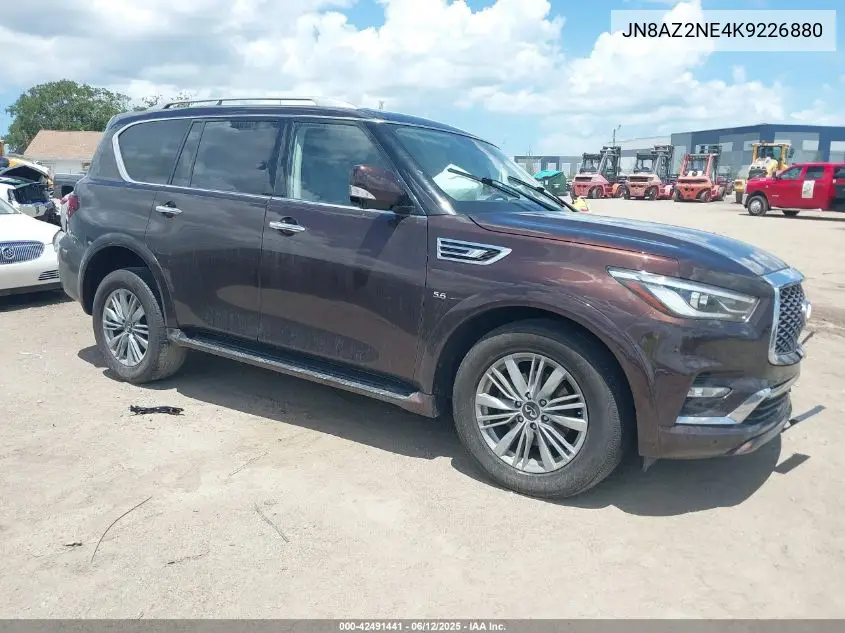 2019 Infiniti Qx80 Luxe VIN: JN8AZ2NE4K9226880 Lot: 42491441