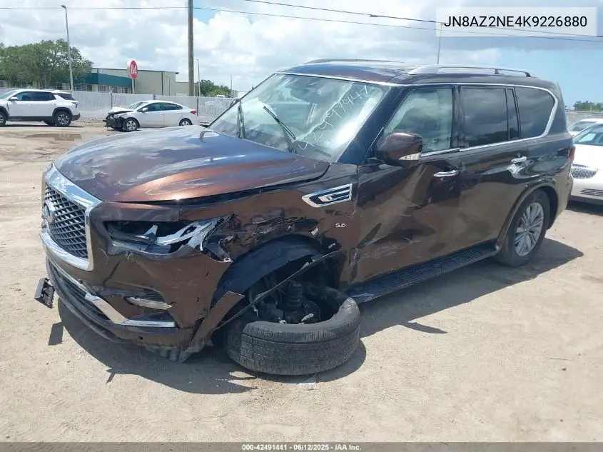2019 Infiniti Qx80 Luxe VIN: JN8AZ2NE4K9226880 Lot: 42491441