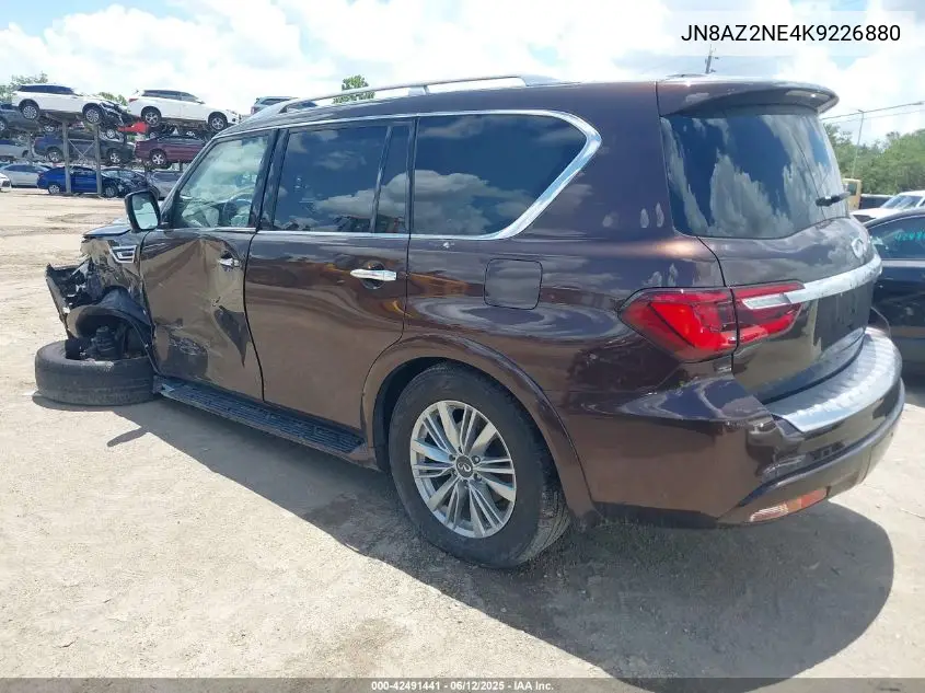 2019 Infiniti Qx80 Luxe VIN: JN8AZ2NE4K9226880 Lot: 42491441