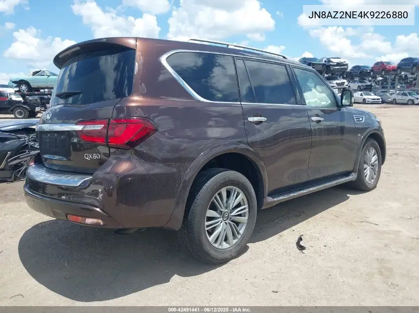 2019 Infiniti Qx80 Luxe VIN: JN8AZ2NE4K9226880 Lot: 42491441