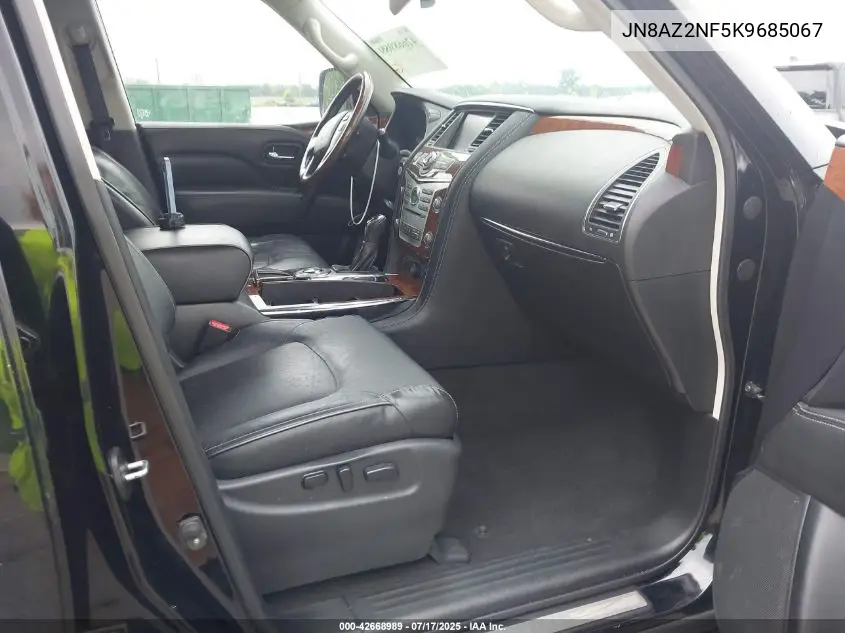 2019 Infiniti Qx80 Luxe VIN: JN8AZ2NF5K9685067 Lot: 42668989