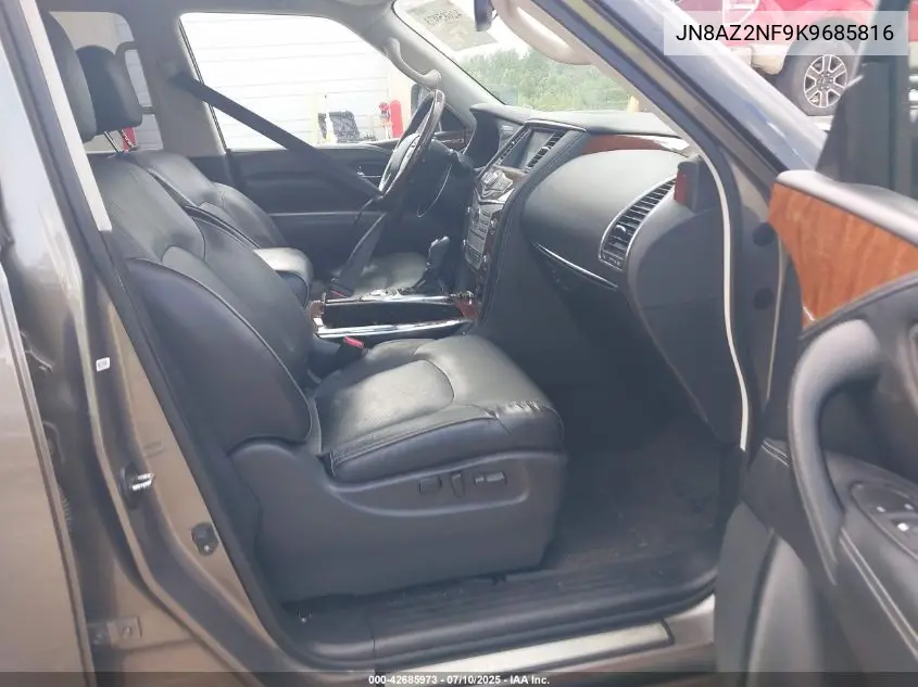 2019 Infiniti Qx80 Luxe VIN: JN8AZ2NF9K9685816 Lot: 42685973