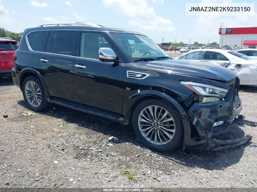 2019 Infiniti Qx80 Luxe VIN: JN8AZ2NE2K9233150 Lot: 42703168