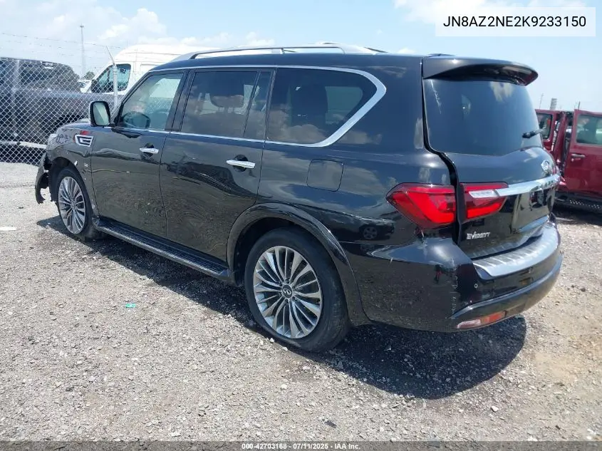 2019 Infiniti Qx80 Luxe VIN: JN8AZ2NE2K9233150 Lot: 42703168