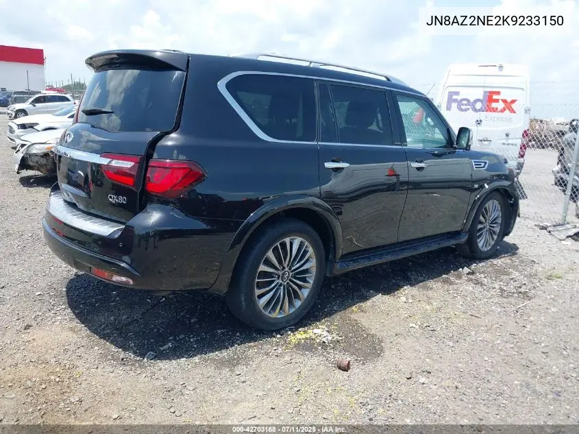 2019 Infiniti Qx80 Luxe VIN: JN8AZ2NE2K9233150 Lot: 42703168