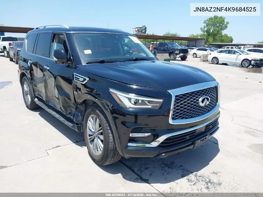 2019 Infiniti Qx80 Luxe VIN: JN8AZ2NF4K9684525 Lot: 42709331