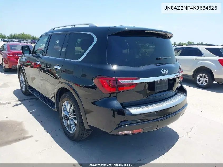 2019 Infiniti Qx80 Luxe VIN: JN8AZ2NF4K9684525 Lot: 42709331