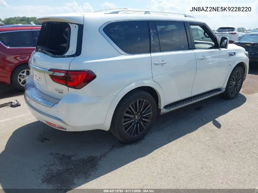 2019 Infiniti Qx80 Limited VIN: JN8AZ2NE5K9228220 Lot: 42712763
