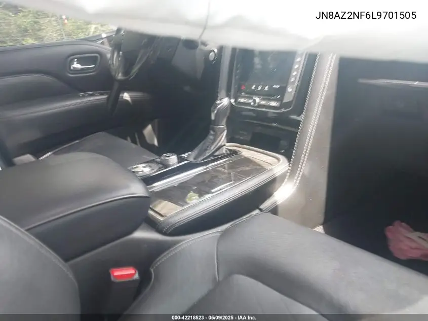 2020 Infiniti Qx80 Luxe VIN: JN8AZ2NF6L9701505 Lot: 42218523