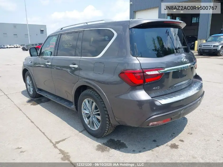 2024 Infiniti Qx80 Luxe/Premium Select VIN: JN8AZ2AC0R9500767 Lot: 12321230