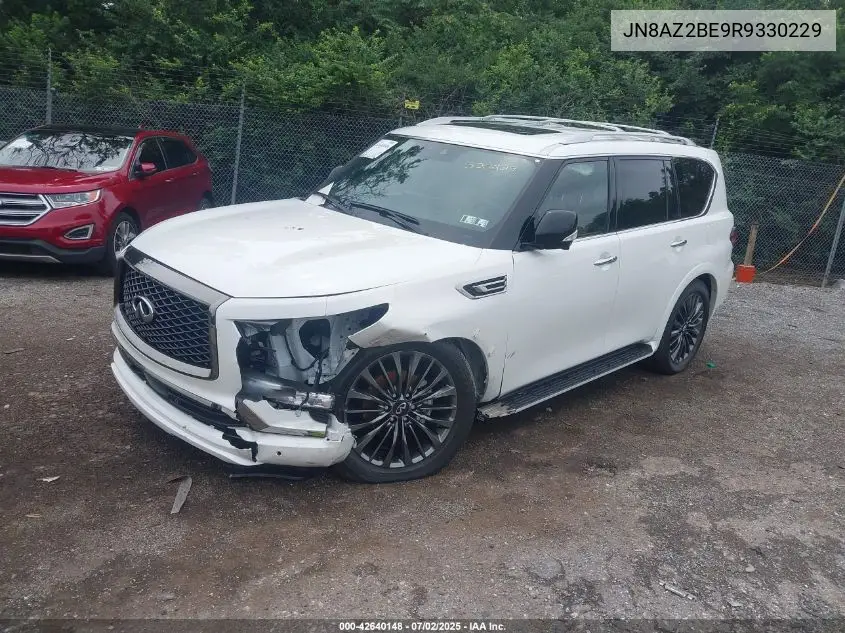 2024 Infiniti Qx80 Sensory Awd VIN: JN8AZ2BE9R9330229 Lot: 42640148