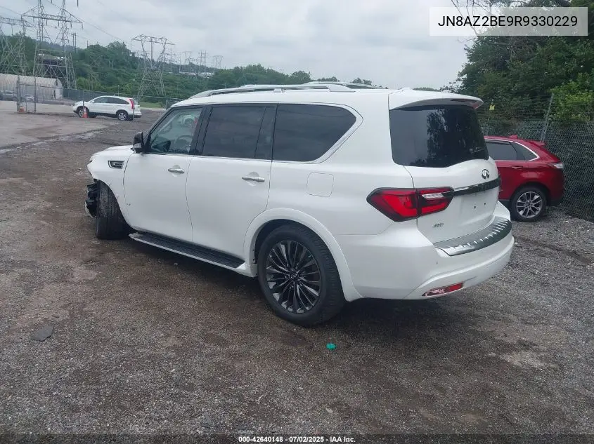 2024 Infiniti Qx80 Sensory Awd VIN: JN8AZ2BE9R9330229 Lot: 42640148