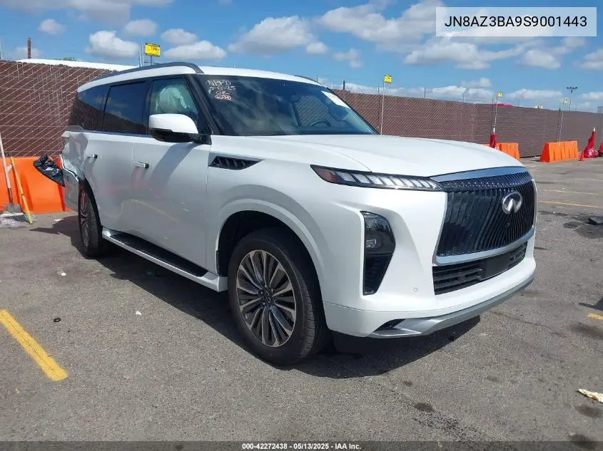 2025 Infiniti Qx80 Luxe VIN: JN8AZ3BA9S9001443 Lot: 42272438