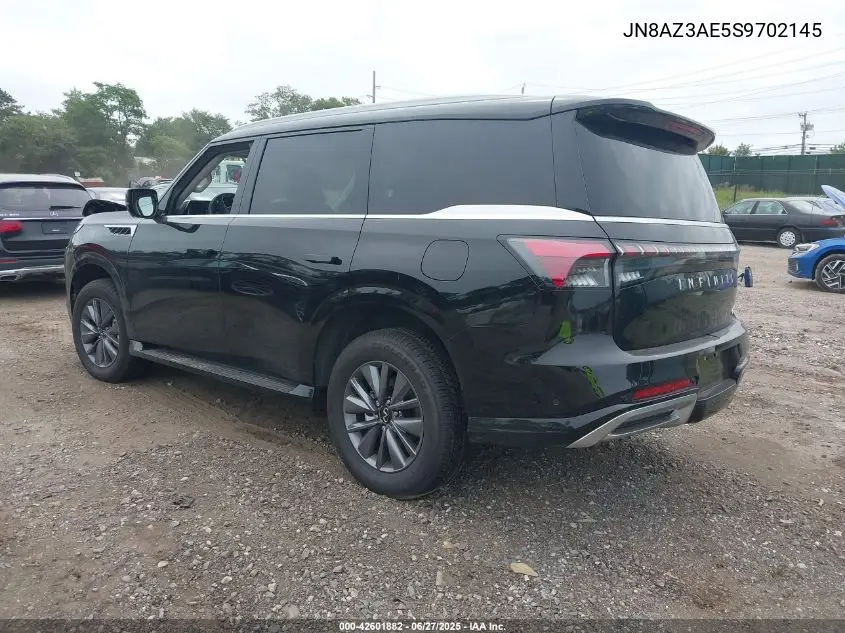 2025 Infiniti Qx80 Pure Awd VIN: JN8AZ3AE5S9702145 Lot: 42601882