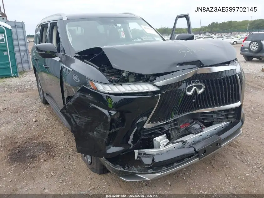 2025 Infiniti Qx80 Pure Awd VIN: JN8AZ3AE5S9702145 Lot: 42601882