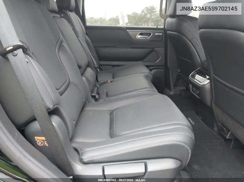 2025 Infiniti Qx80 Pure Awd VIN: JN8AZ3AE5S9702145 Lot: 42601882