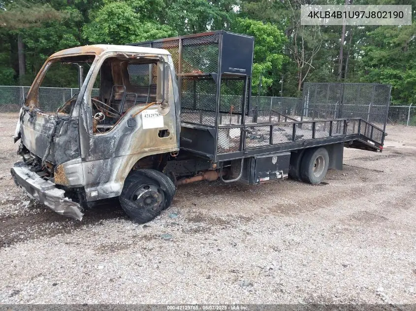 2007 Isuzu W3S042 Npr Gas Reg VIN: 4KLB4B1U97J802190 Lot: 42129785