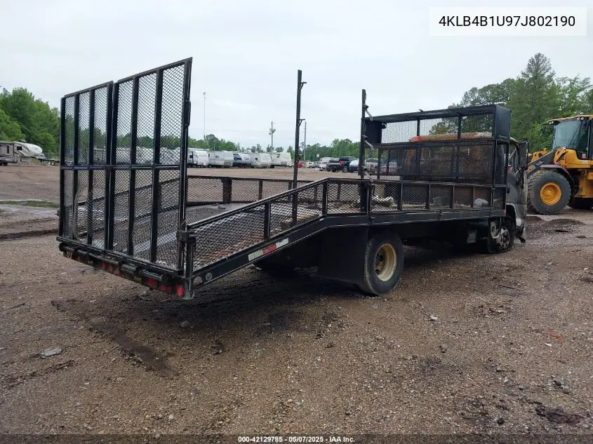 2007 Isuzu W3S042 Npr Gas Reg VIN: 4KLB4B1U97J802190 Lot: 42129785
