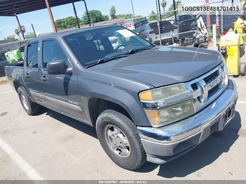 2008 Isuzu I-370 Ls VIN: 1GGCS13E488701415 Lot: 42207907