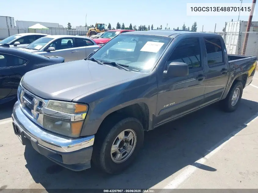 2008 Isuzu I-370 Ls VIN: 1GGCS13E488701415 Lot: 42207907