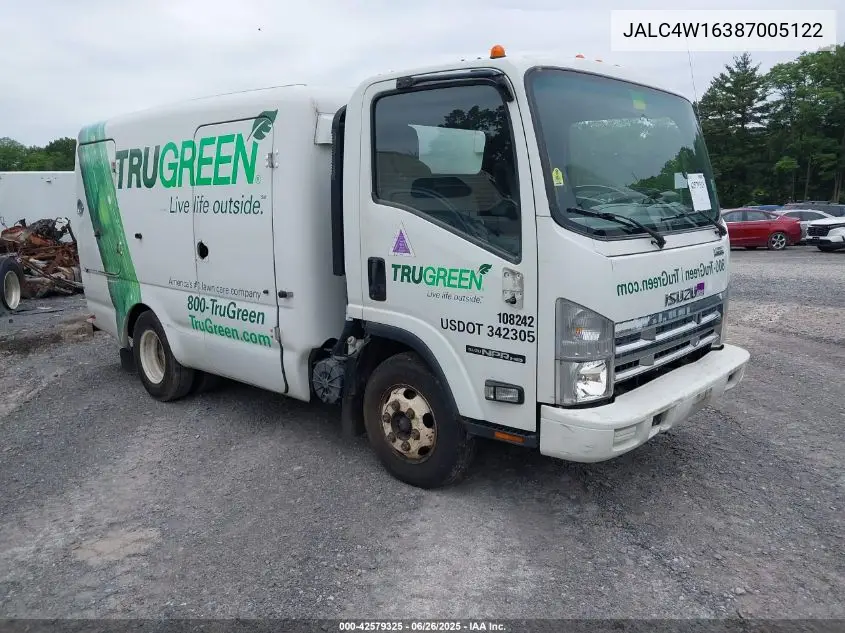 2008 Isuzu Dsl Reg VIN: JALC4W16387005122 Lot: 42579325