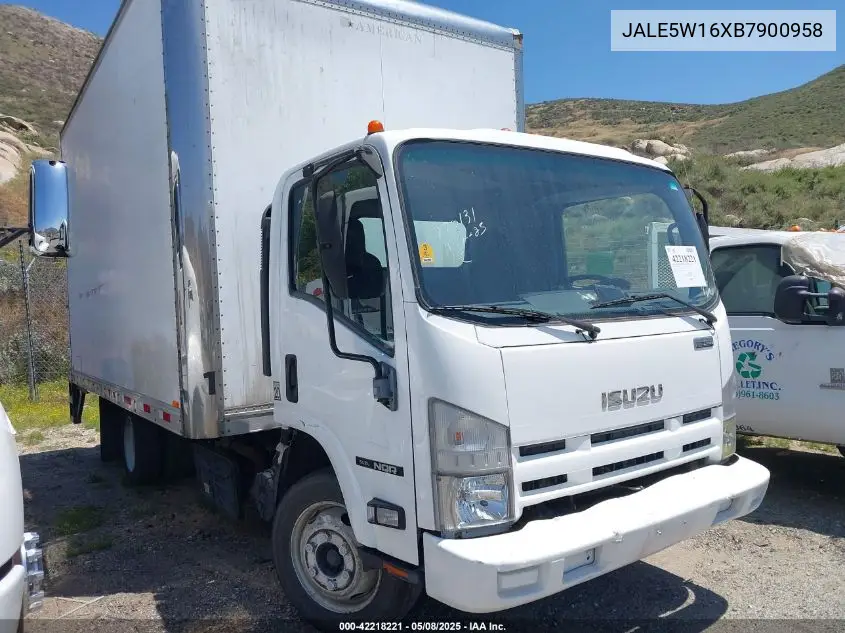 2011 Isuzu Dsl Reg VIN: JALE5W16XB7900958 Lot: 42218221