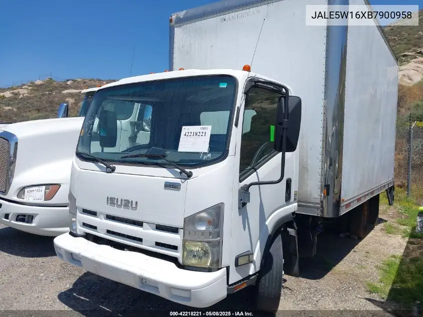 2011 Isuzu Dsl Reg VIN: JALE5W16XB7900958 Lot: 42218221