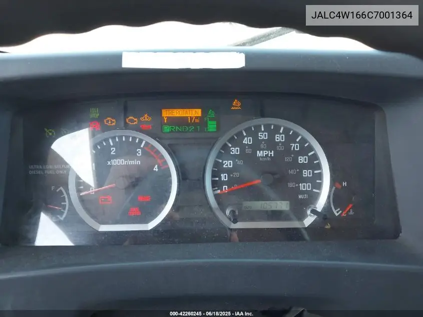 2012 Isuzu Npr Hd Dsl Reg VIN: JALC4W166C7001364 Lot: 42260245