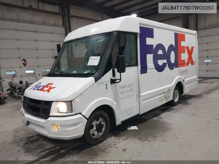 2013 Isuzu Commercial Van VIN: JALB4T178D7W00397 Lot: 42192652
