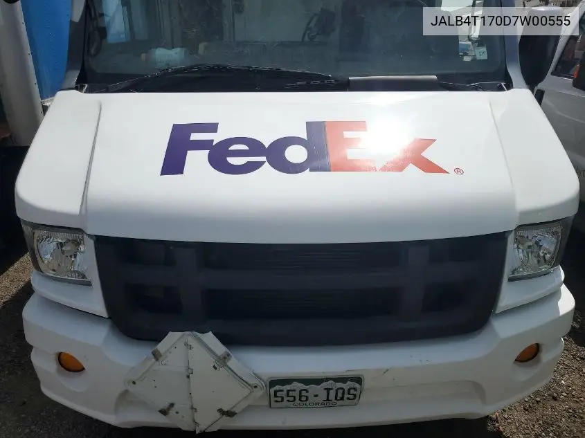 2013 Isuzu Commercial Van VIN: JALB4T170D7W00555 Lot: 42248138
